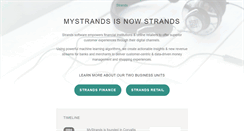 Desktop Screenshot of mystrands.com